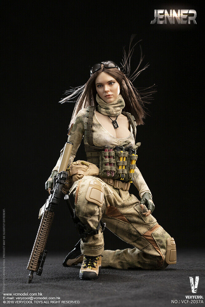 Pedido Figura A-TACS FG Soldier Woman Jenner marca Verycool VCF-2037A escala 1/6