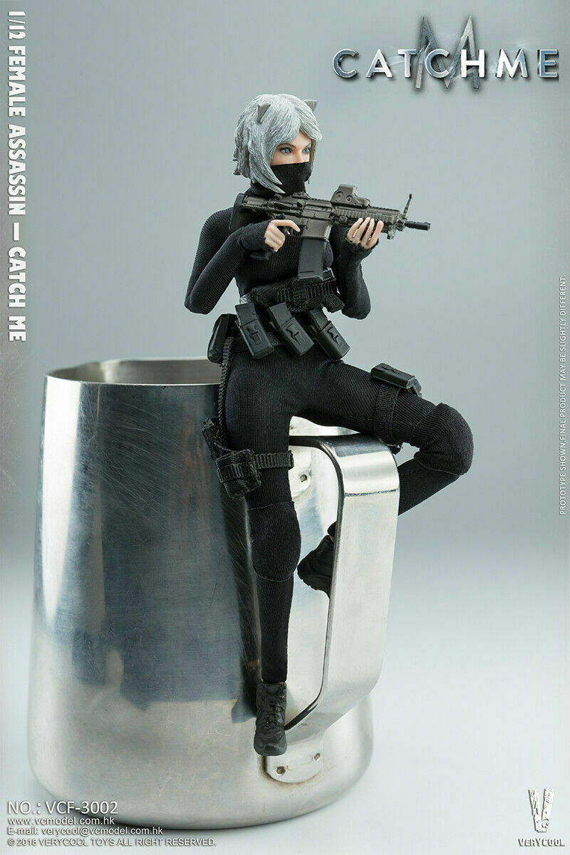 Pedido Figura Female Assassin "Catch Me" - Palm Treasure Series marca Verycool VCF-3002 escala pequeña 1/12