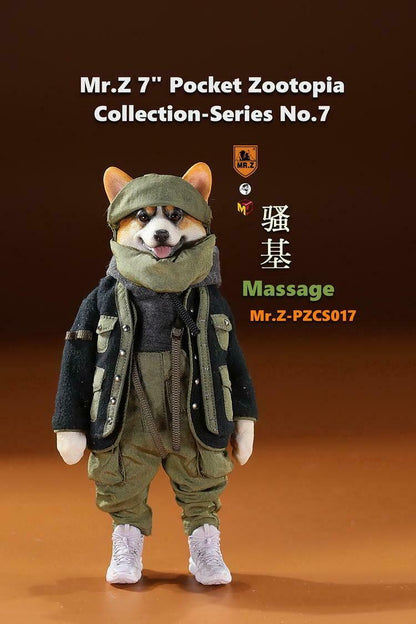 Pedido Figura Pocket Zootopia Series No.7 Dog Collection (5 versiones) marca Mr. Z escala pequeña 1/12 (17.5 cm)