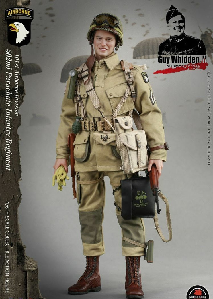 Pedido Figura WWII 101st Airborne Division “Guy Whidden, II” marca Soldier Story escala 1/6