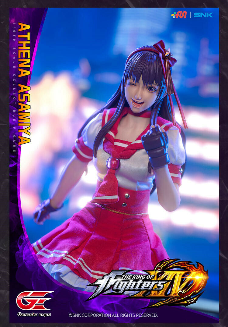 Pedido Figura Athena Asamiya - SNK King of Fighters XIV marca Emen Genesis KOF-AT01 escala 1/6