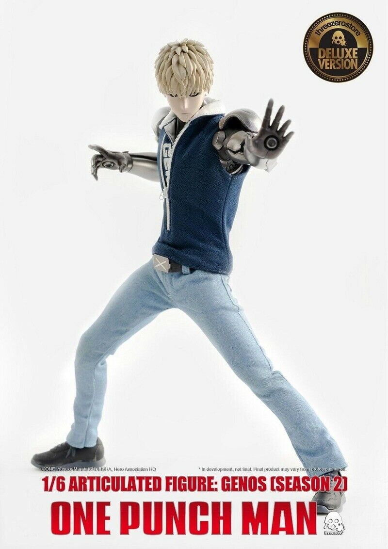 Pedido Figura Genos en One Punch Man temporada 2 marca Threezero escala 1/6