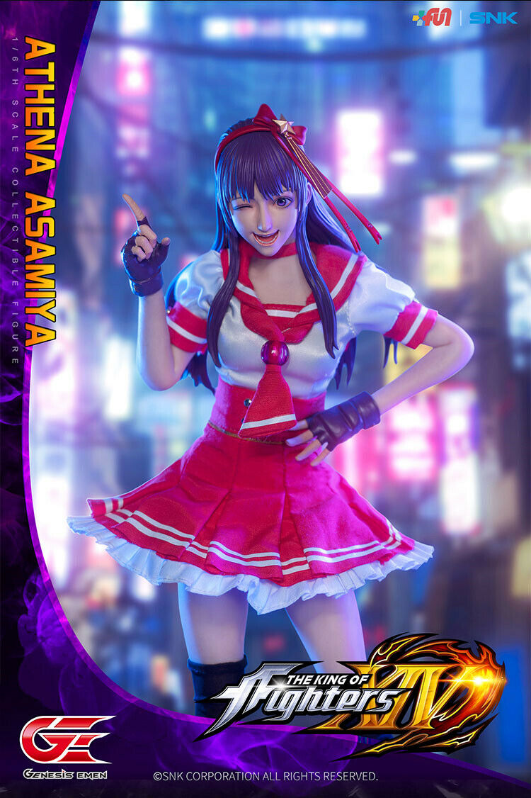 Pedido Figura Athena Asamiya - SNK King of Fighters XIV marca Emen Genesis KOF-AT01 escala 1/6