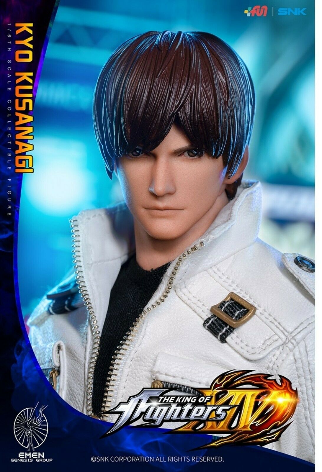 Pedido Figura Kyo Kusanagi - SNK King of Fighters XIV marca Emen Genesis Group KOF-KY01 escala 1/6