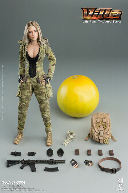 Pedido Figura MC Camouflage Soldier Villa marca Verycool VCF-3004 escala pequeña 1/12