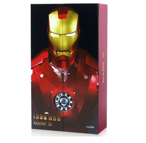 Pedido Figura Iron Man Mark III marca ZD Toys escala pequeña 1/10 (18 cm)