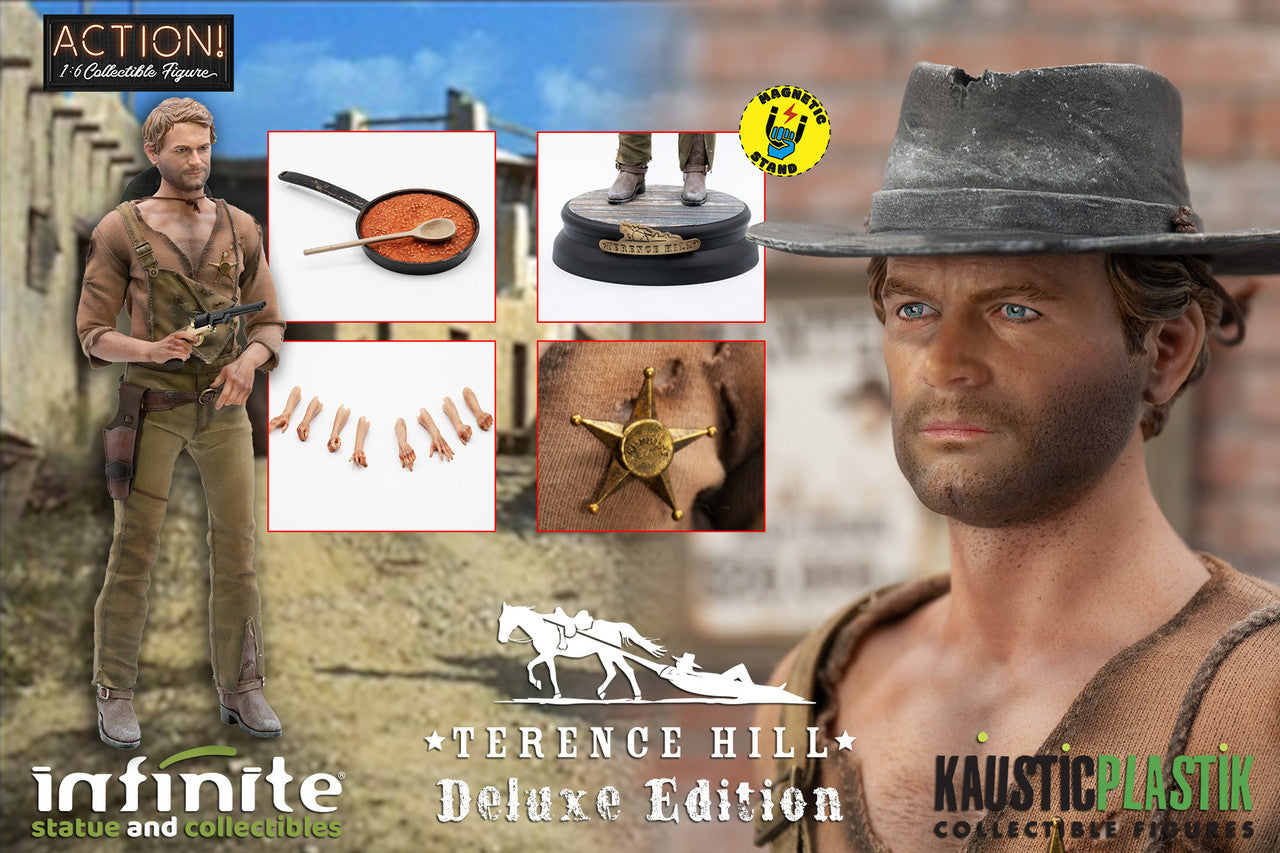 Preventa Figura Terence Hill (Deluxe version) marca Kaustic Plastik escala 1/6