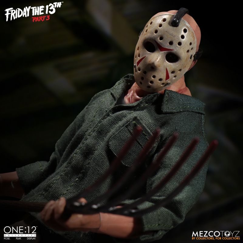 Pedido Figura Jason Voorhees from Friday The 13th Part 3 - One:12 Collective marca Mezco Toyz 77160 escala pequeña 1/12