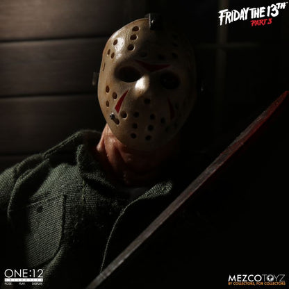 Pedido Figura Jason Voorhees from Friday The 13th Part 3 - One:12 Collective marca Mezco Toyz 77160 escala pequeña 1/12