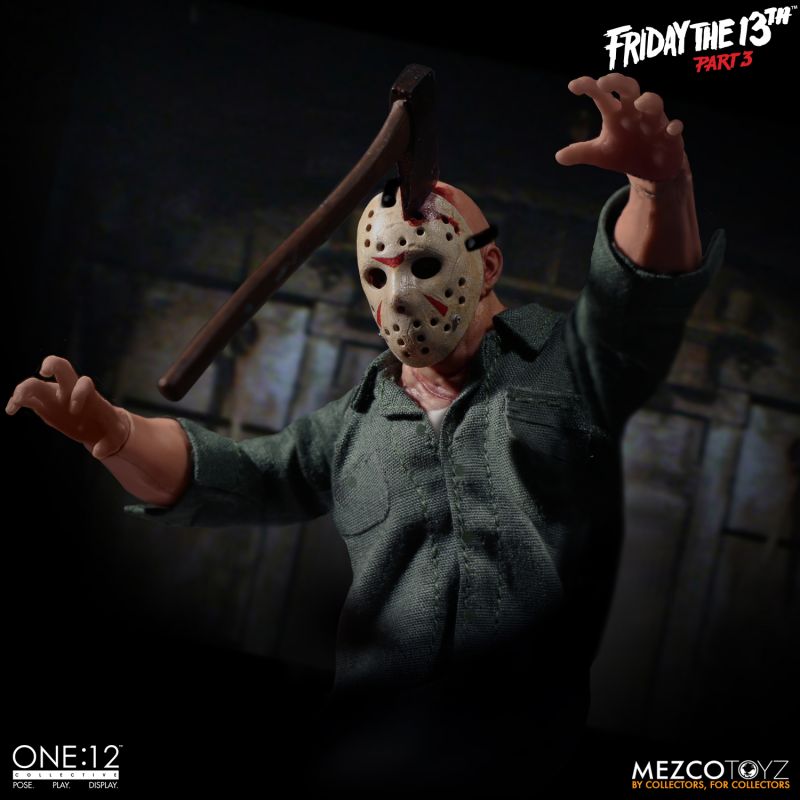 Pedido Figura Jason Voorhees from Friday The 13th Part 3 - One:12 Collective marca Mezco Toyz 77160 escala pequeña 1/12