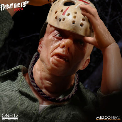 Pedido Figura Jason Voorhees from Friday The 13th Part 3 - One:12 Collective marca Mezco Toyz 77160 escala pequeña 1/12