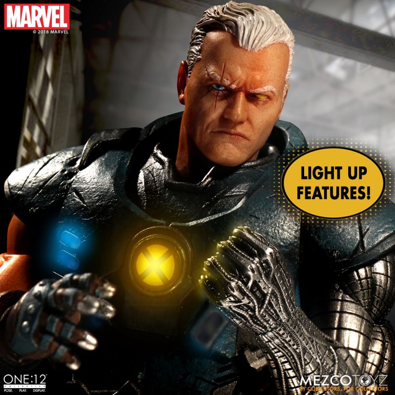 Pedido Figura Cable - Marvel - One:12 Collective marca Mezco Toyz 76860 escala pequeña 1/12