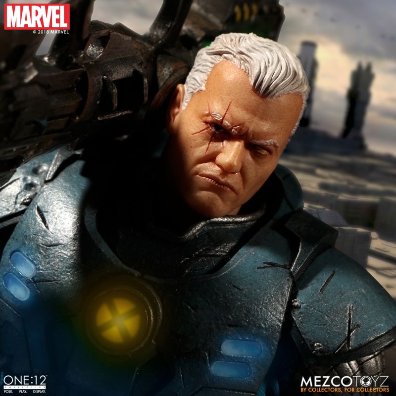 Pedido Figura Cable - Marvel - One:12 Collective marca Mezco Toyz 76860 escala pequeña 1/12